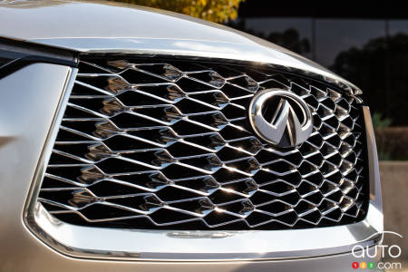 Infiniti QX60 Monograph, front grille